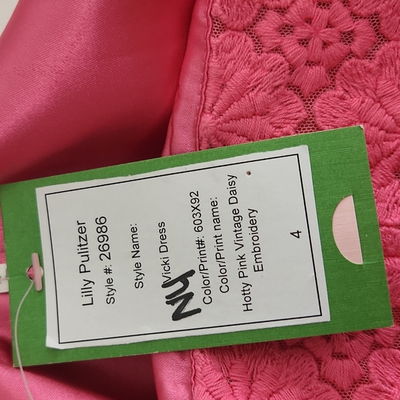 Lilly Pulitzer Sample Vicki Dress - Picture 3 of 3